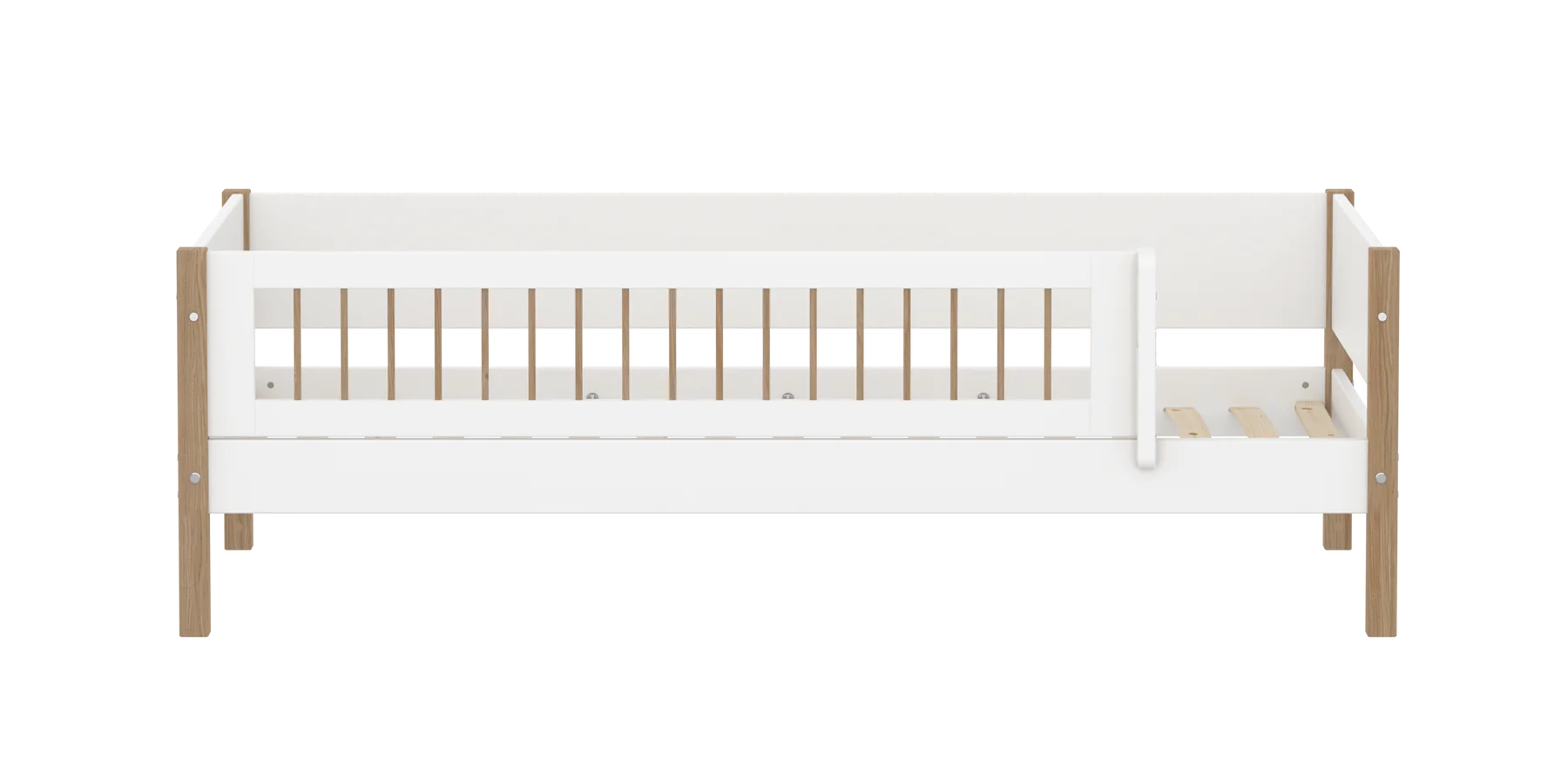 Daybed with safety rail