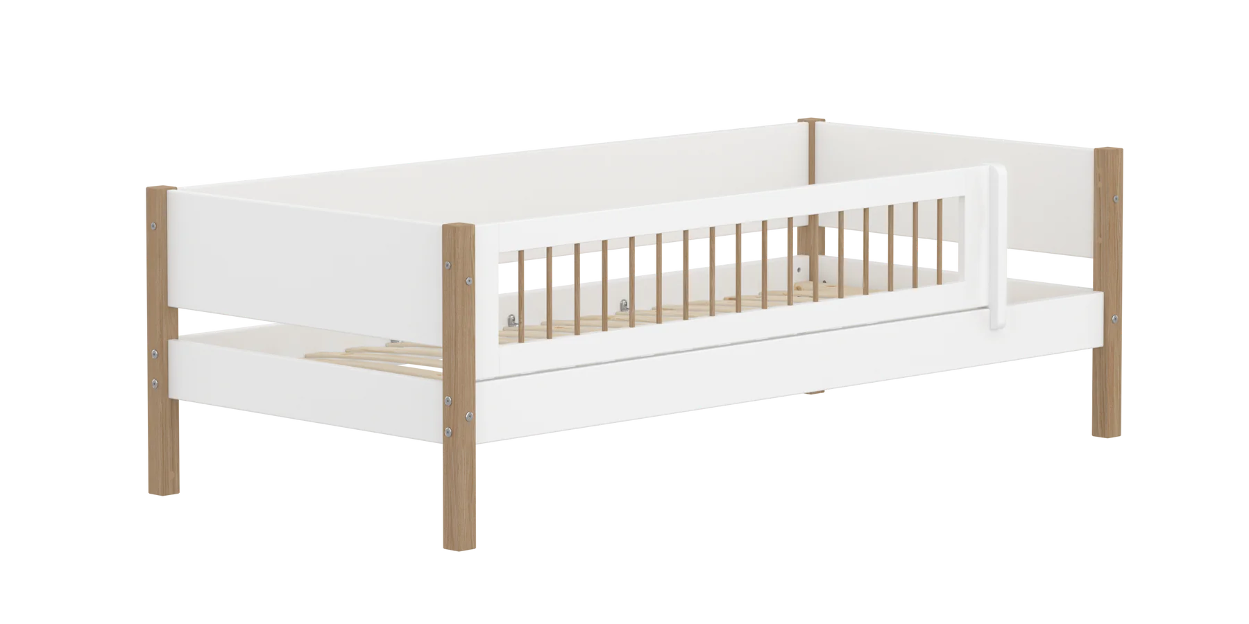 Daybed with safety rail