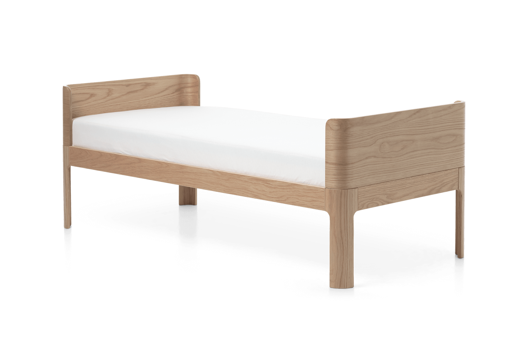 NOVA Junior Bed, Oak, 150x70 cm