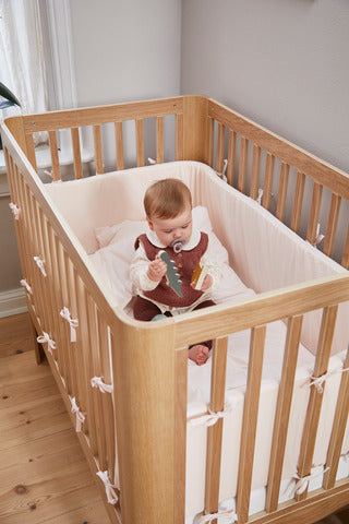 Nova Baby bed, Oak, 120x70 cm