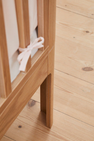 Nova Baby bed, Oak, 120x70 cm