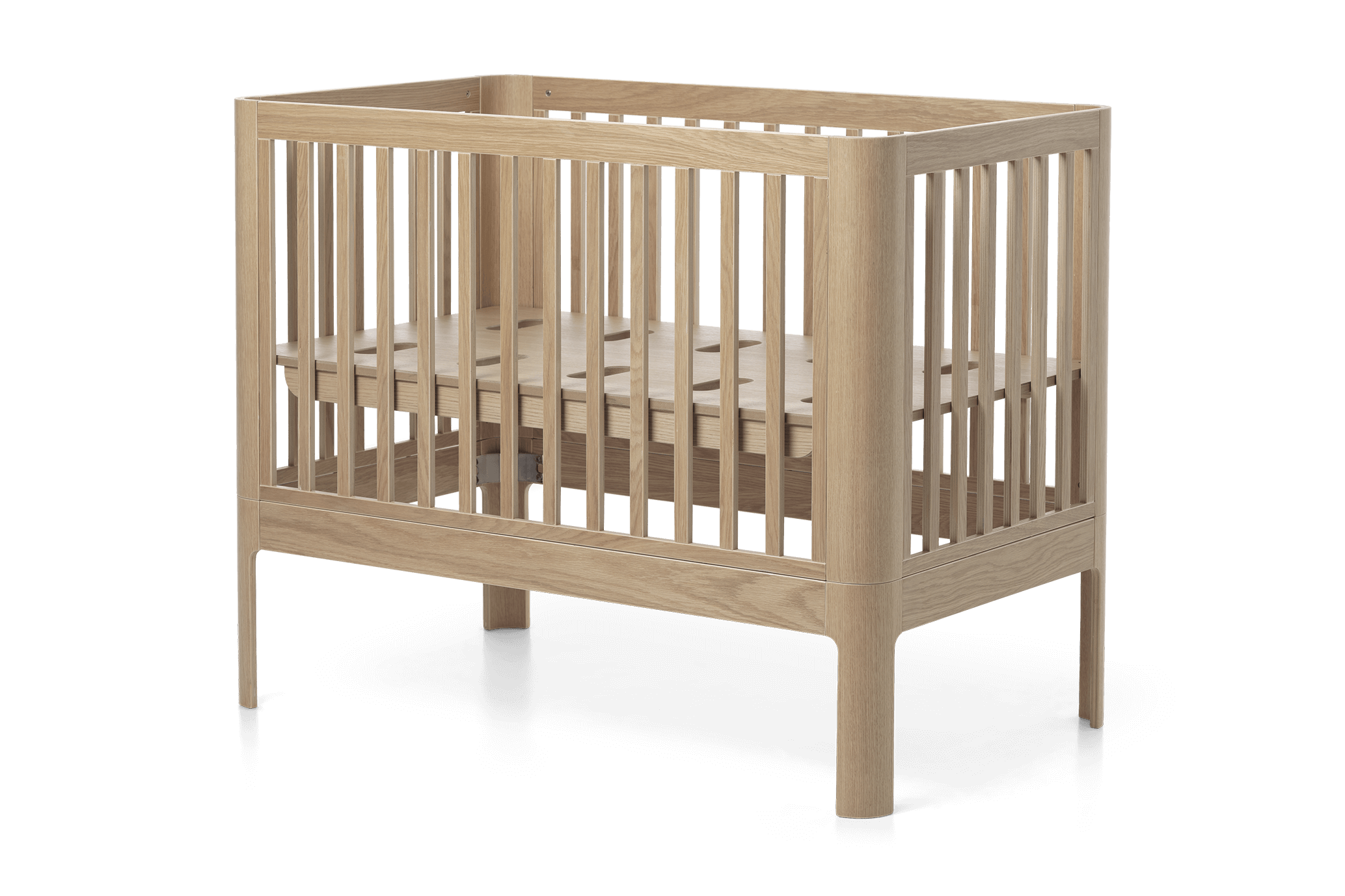 Nova Baby bed, Oak, 120x70 cm