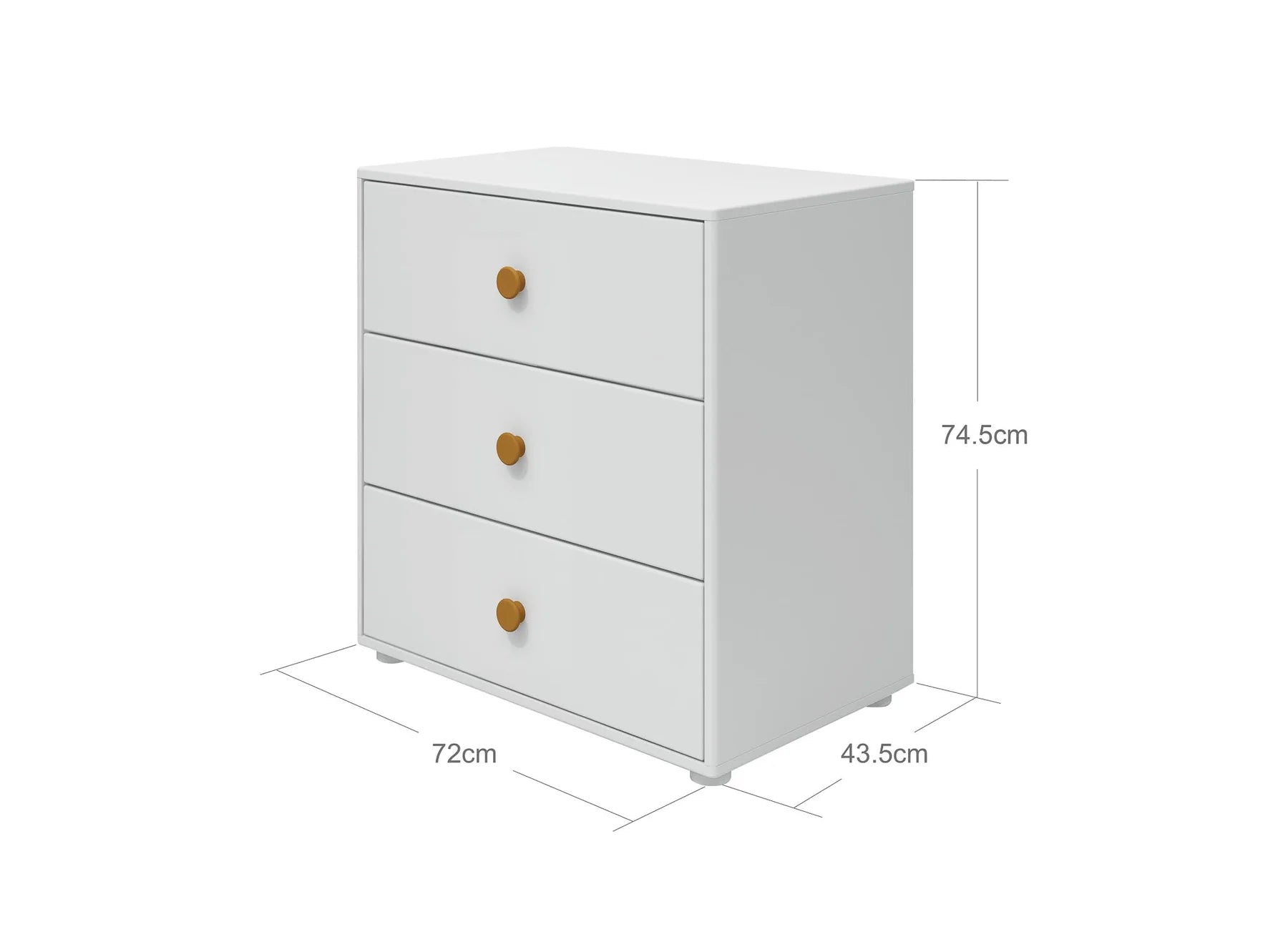Chest, 3 drawers