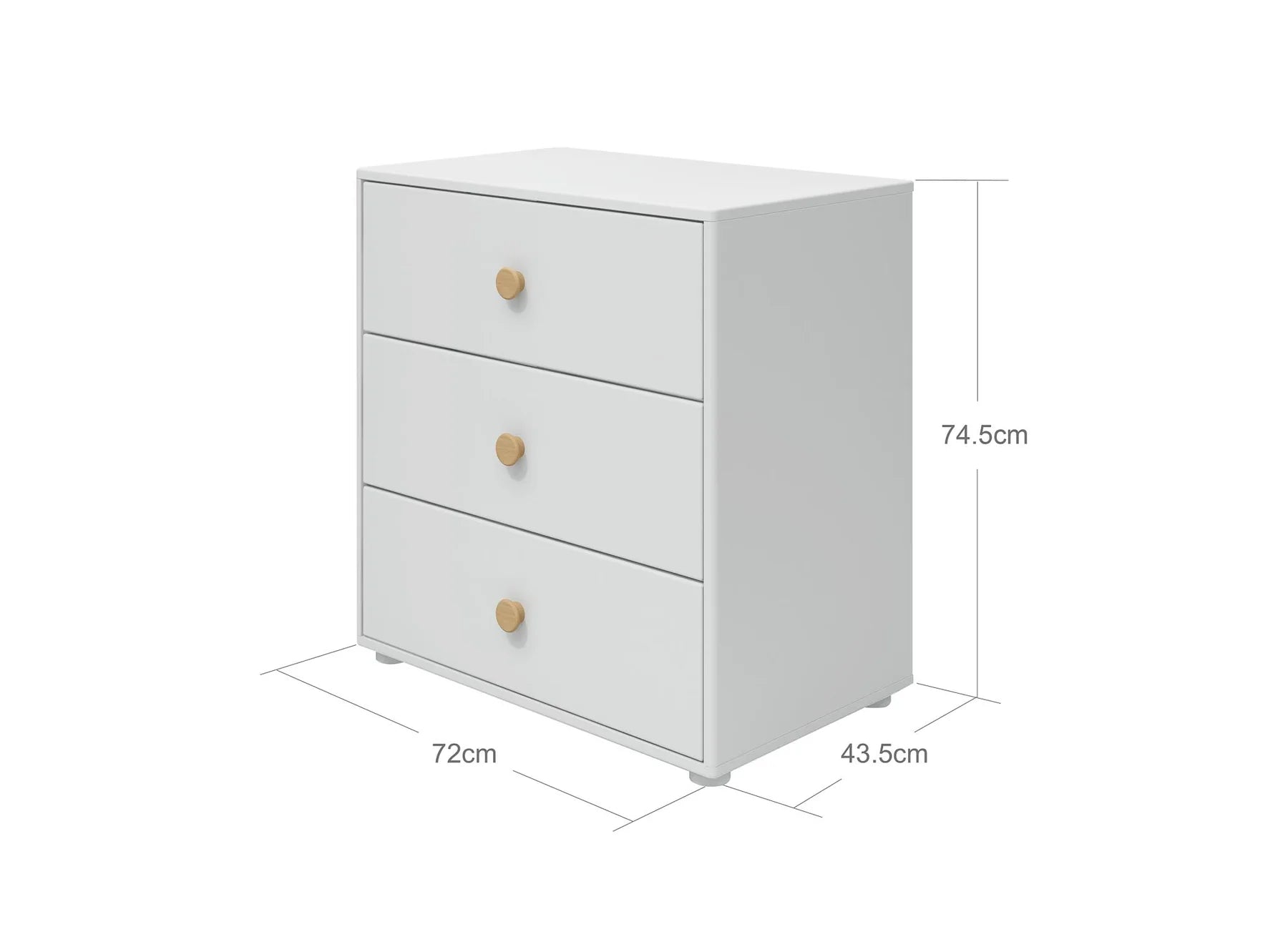 Chest, 3 drawers