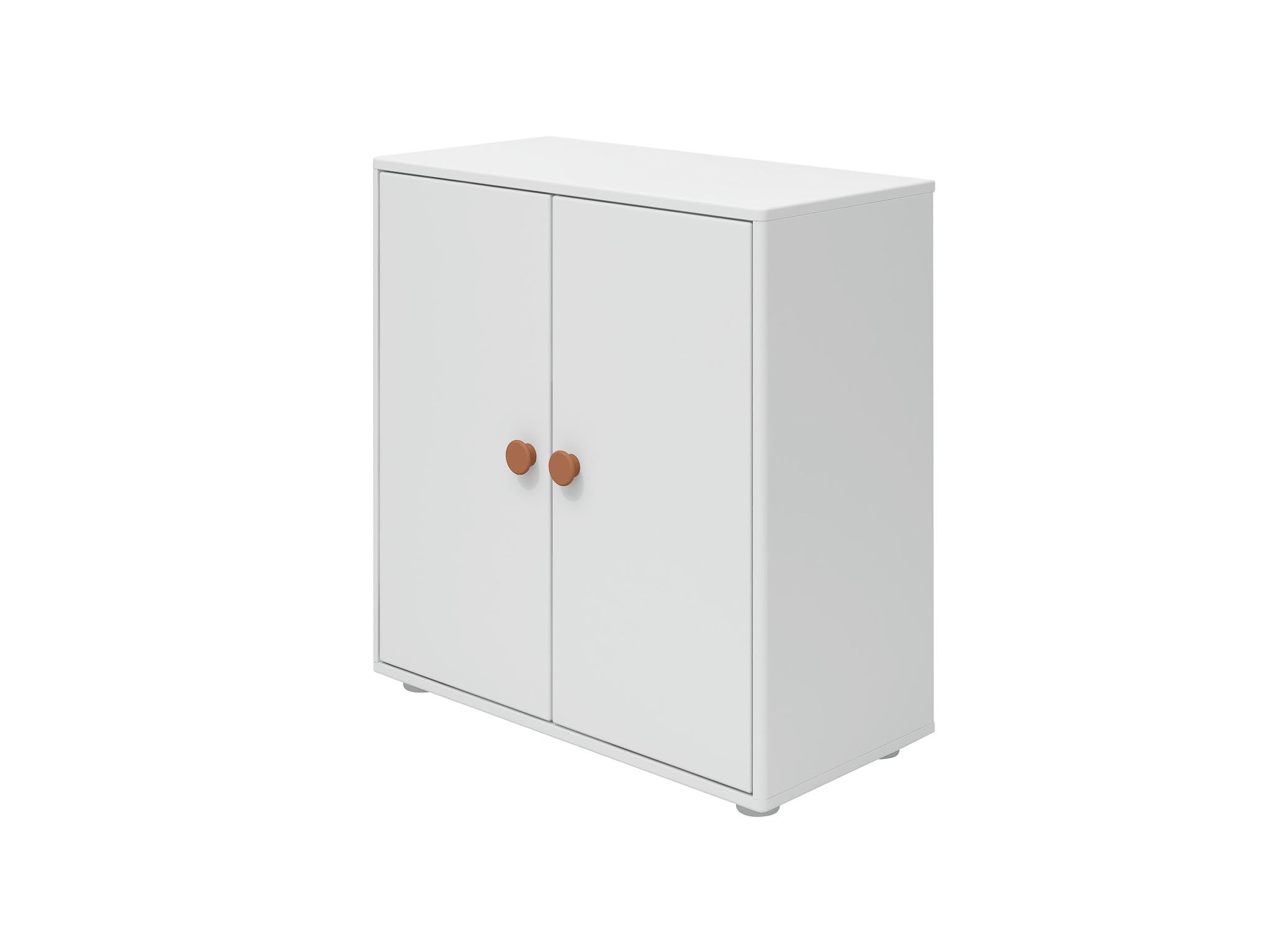 Mini bookcase, 2 doors