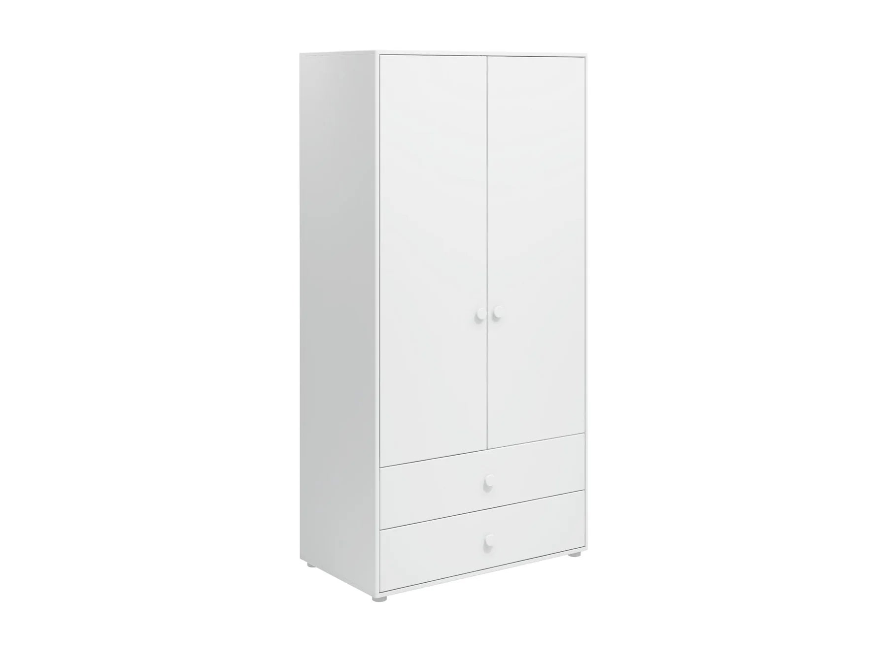 Wardrobe, 2 doors + 2 drawers
