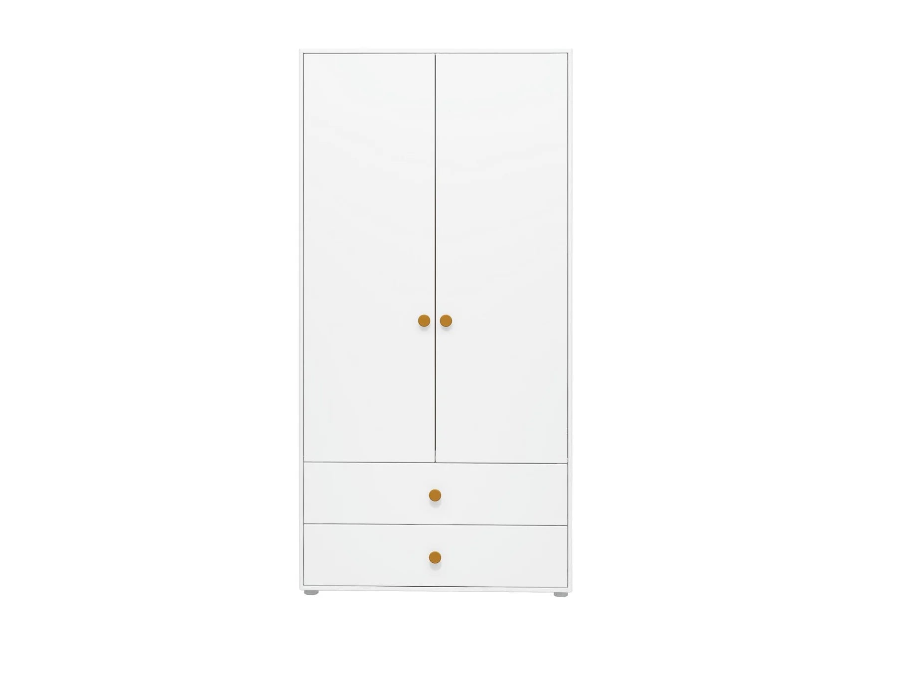 Wardrobe, 2 doors + 2 drawers