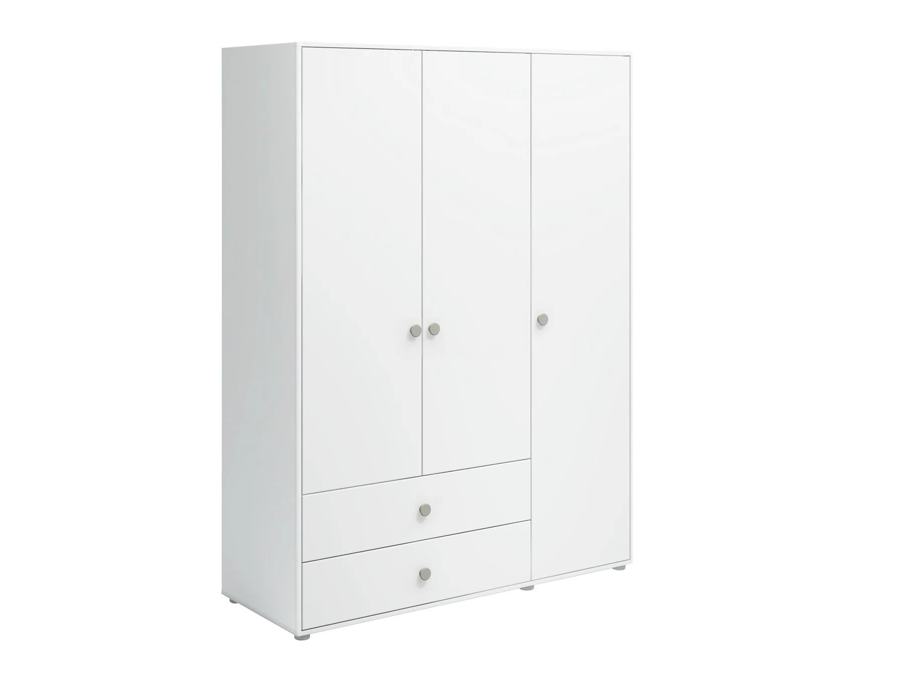 Wardrobe, 3 doors + 2 drawers