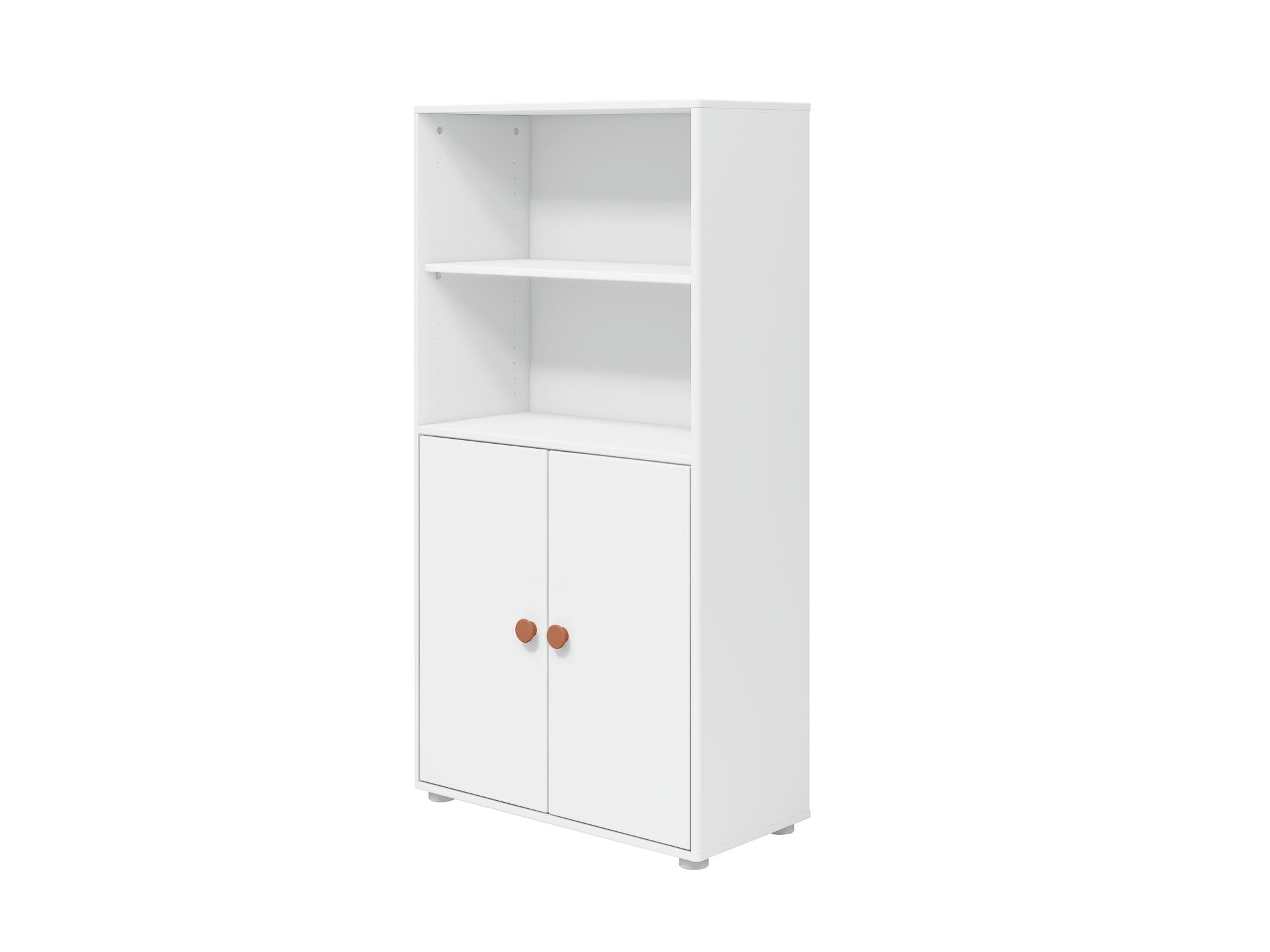 Midi bookcase, 2 doors