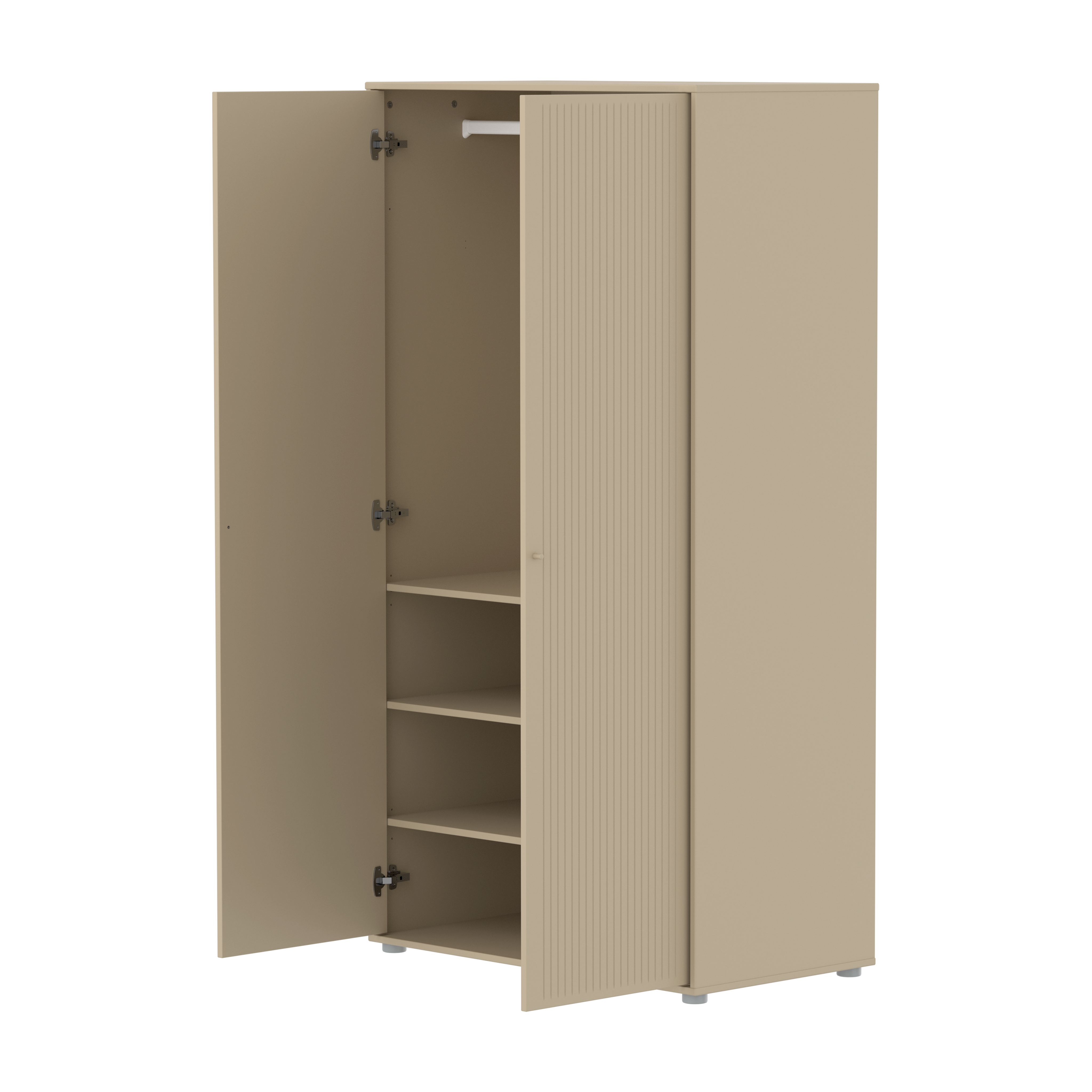 SAGA 2 Door Compartmentalized Wardrobe