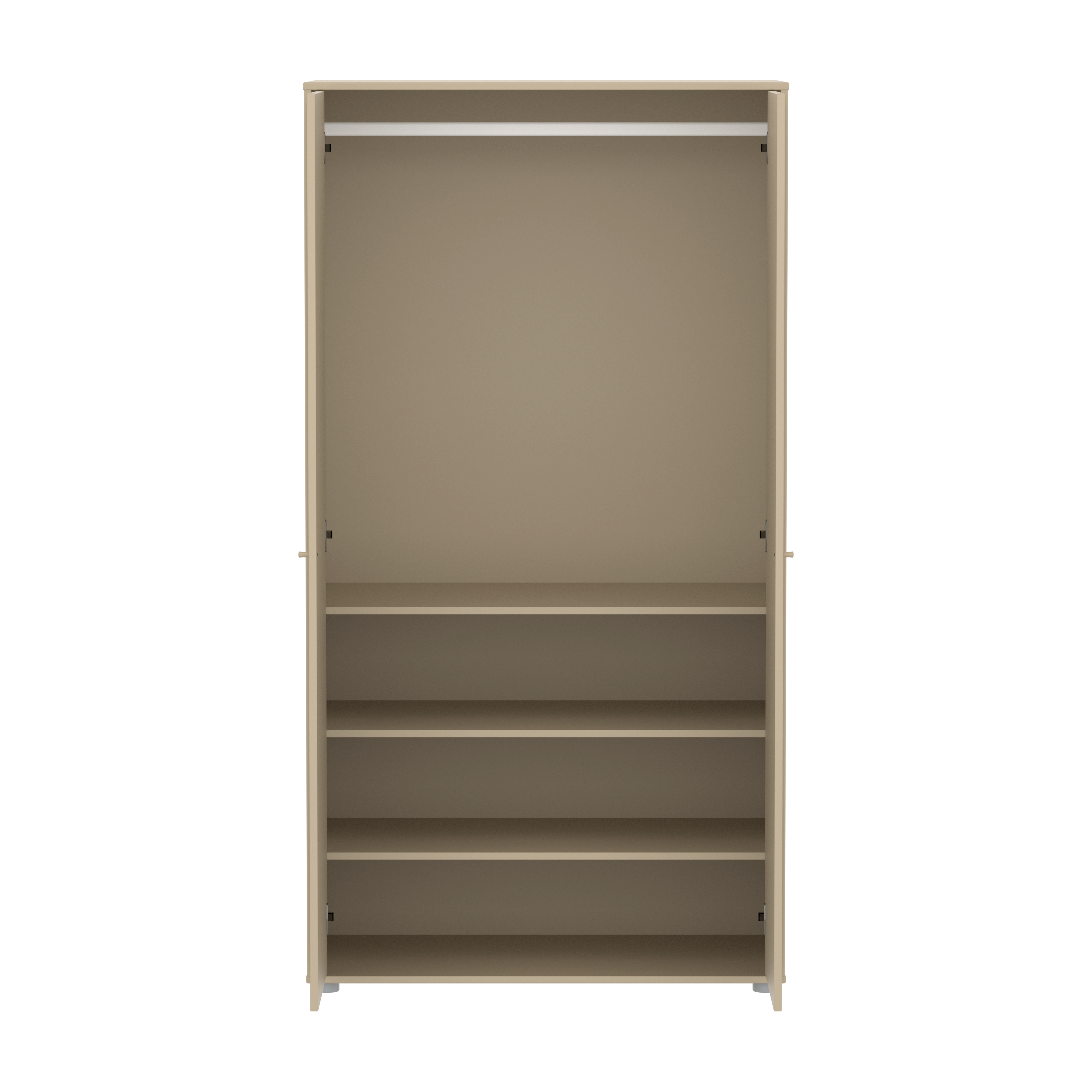 SAGA 2 Door Compartmentalized Wardrobe