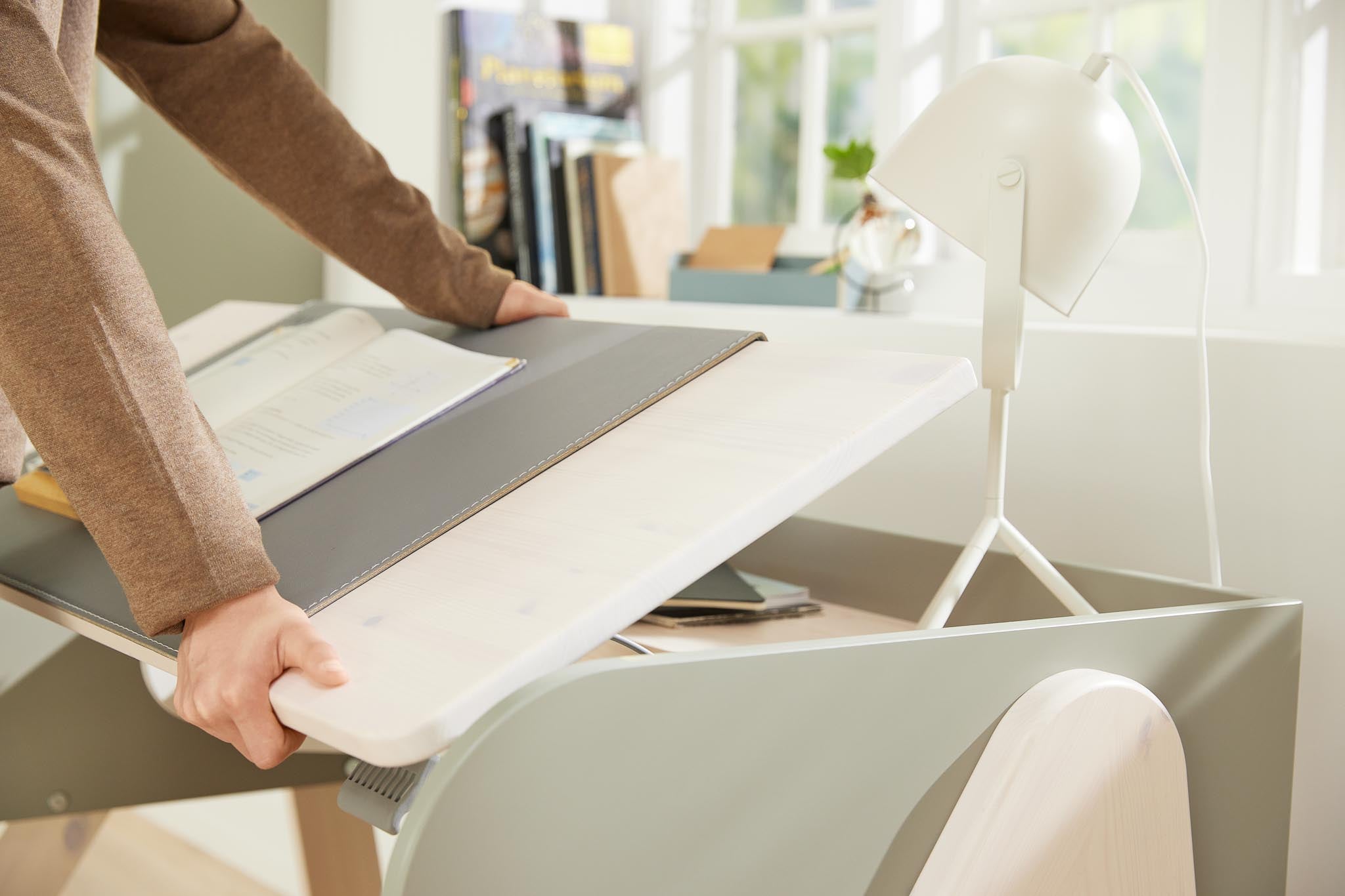 STUDY Desk pad, Misty Rose, 66x43 cm