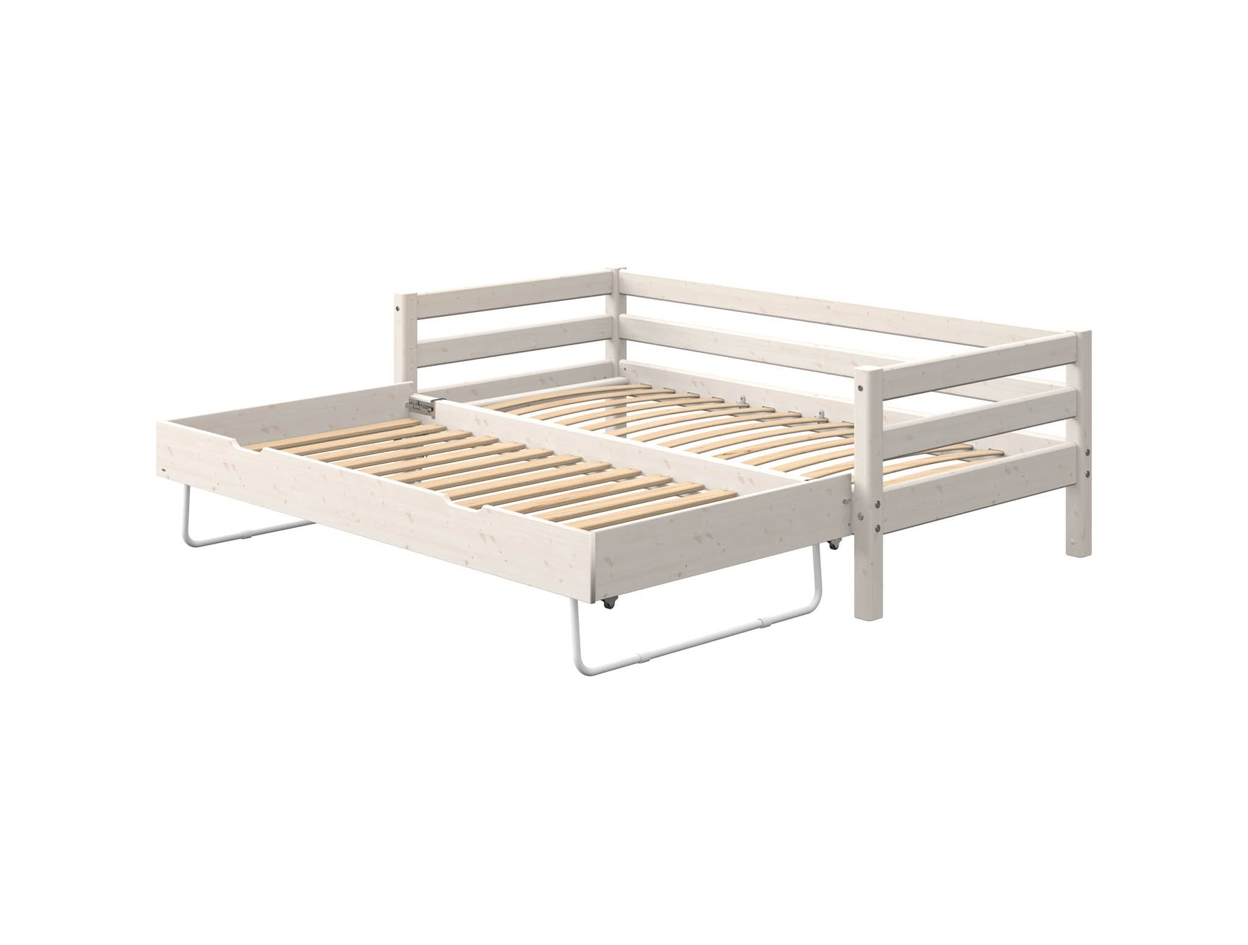 Single bed with pull-out bed