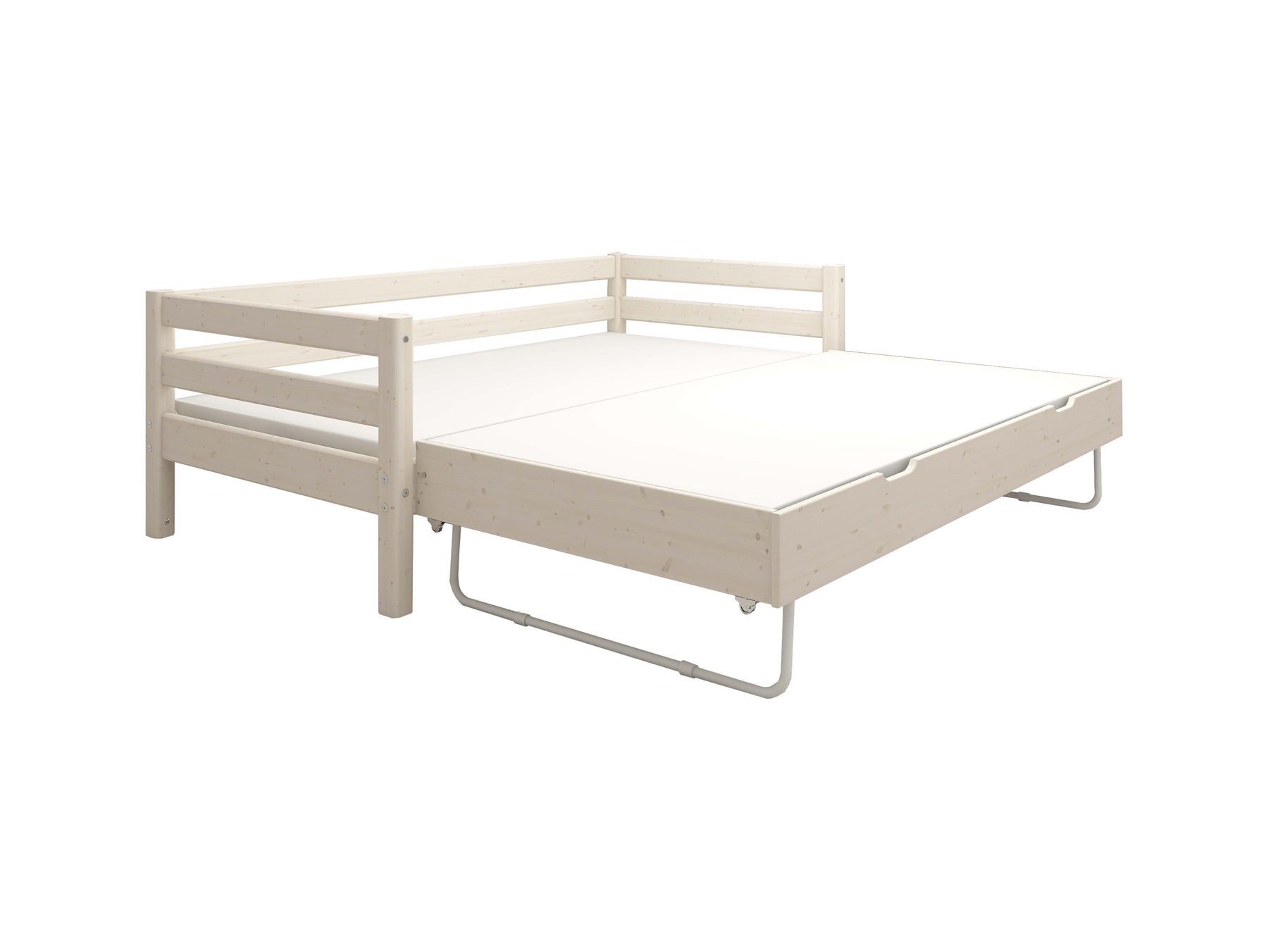 Single bed with pull-out bed