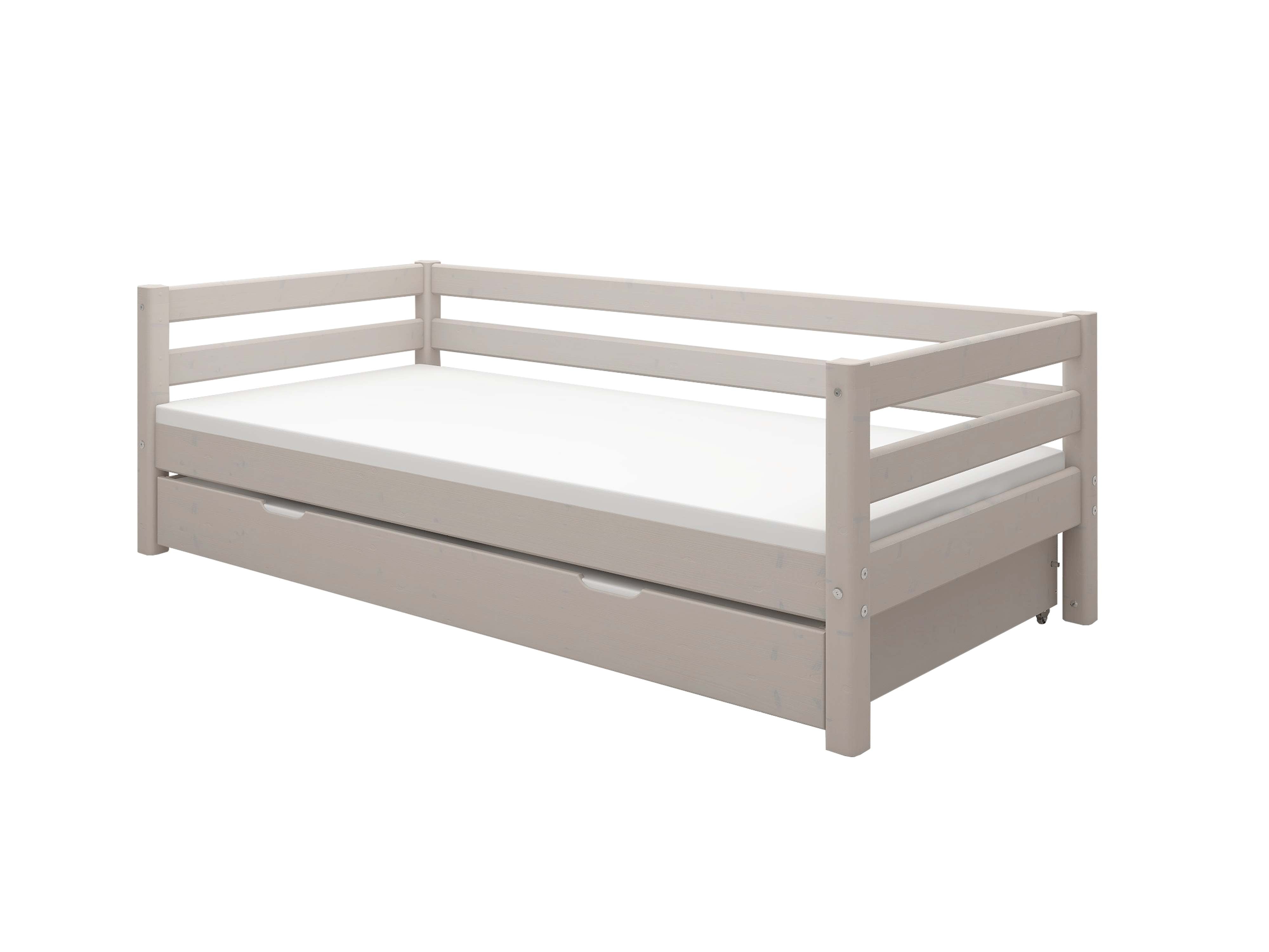 Single bed with pull-out bed