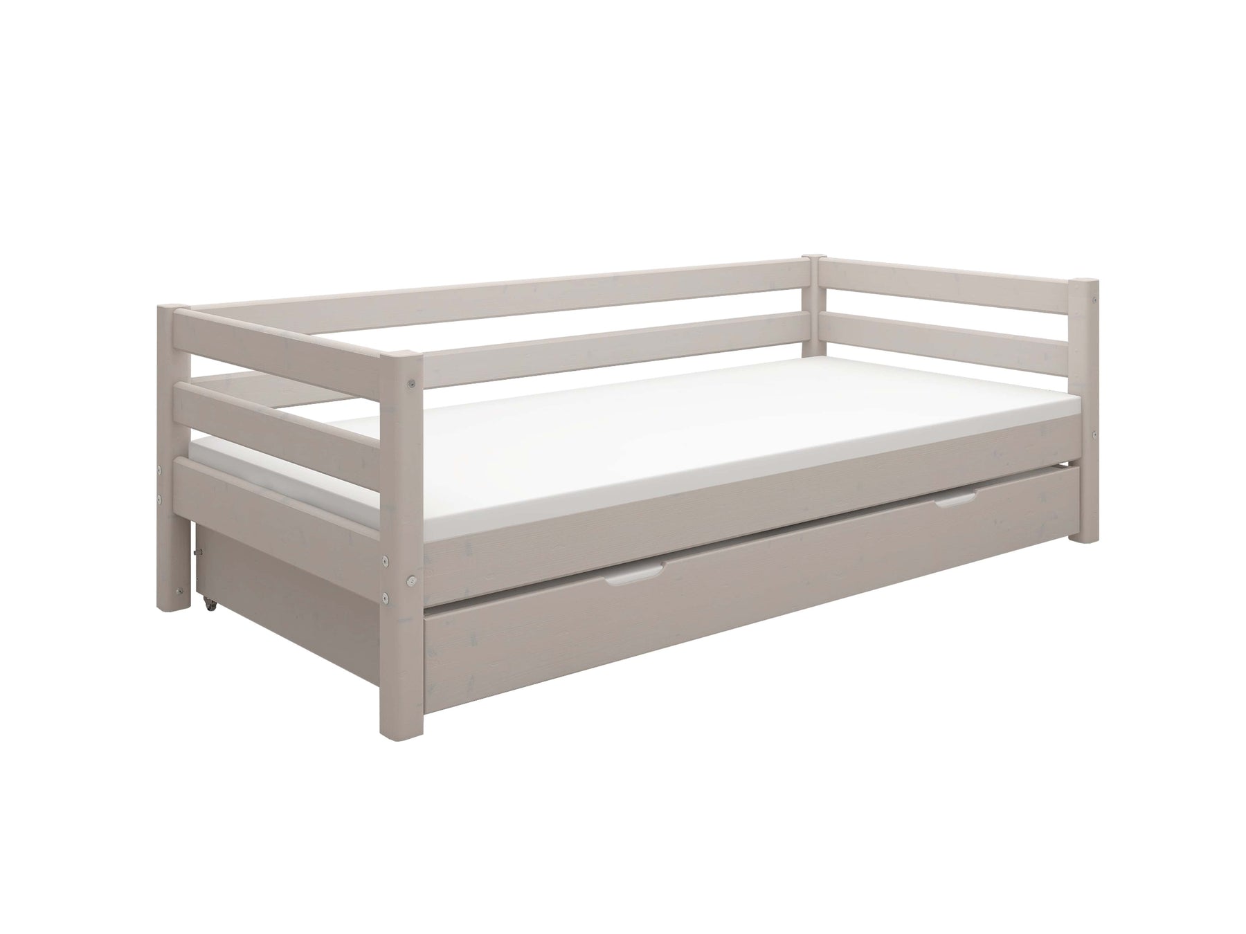 Single bed with pull-out bed