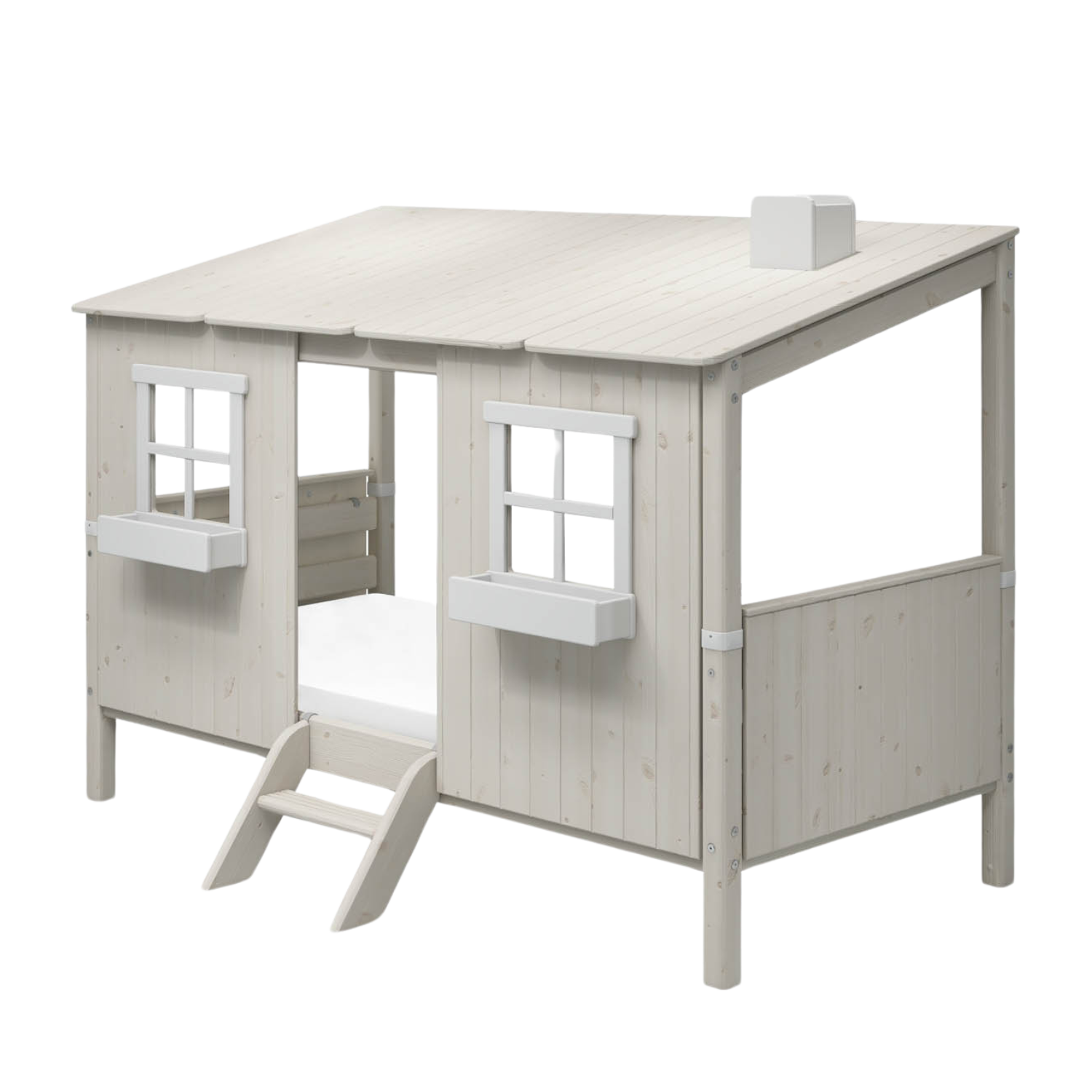 Single Bed with House and Ladder