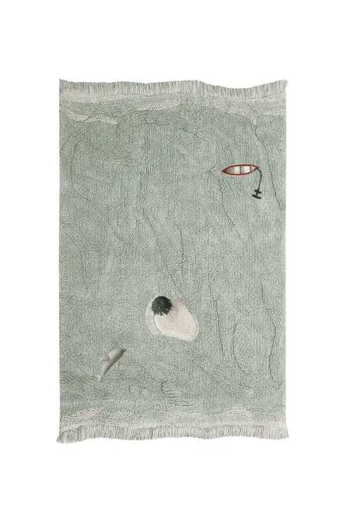 Washable play rug Waves