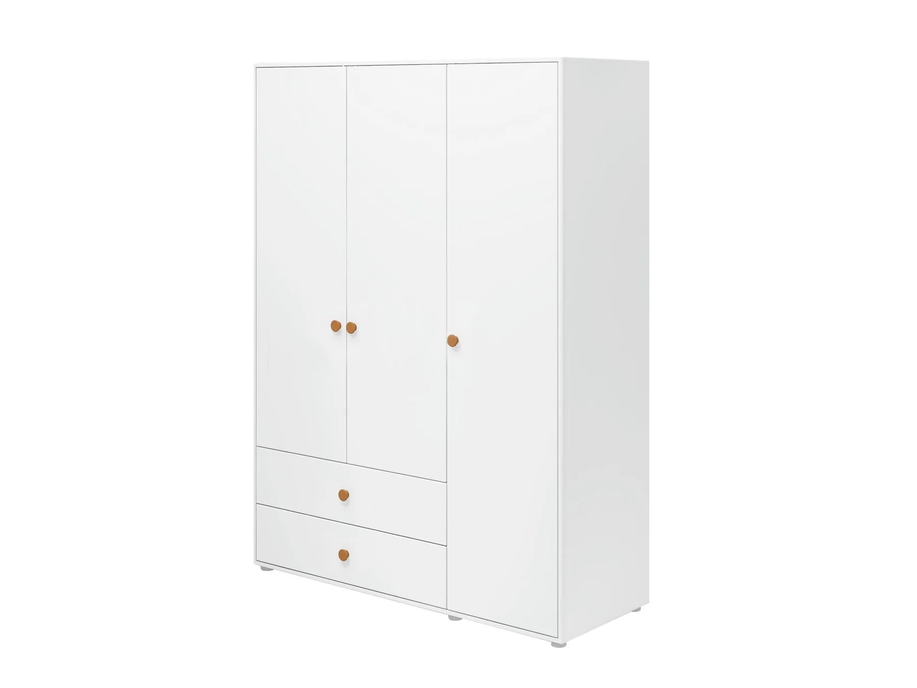Wardrobe, 3 doors + 2 drawers