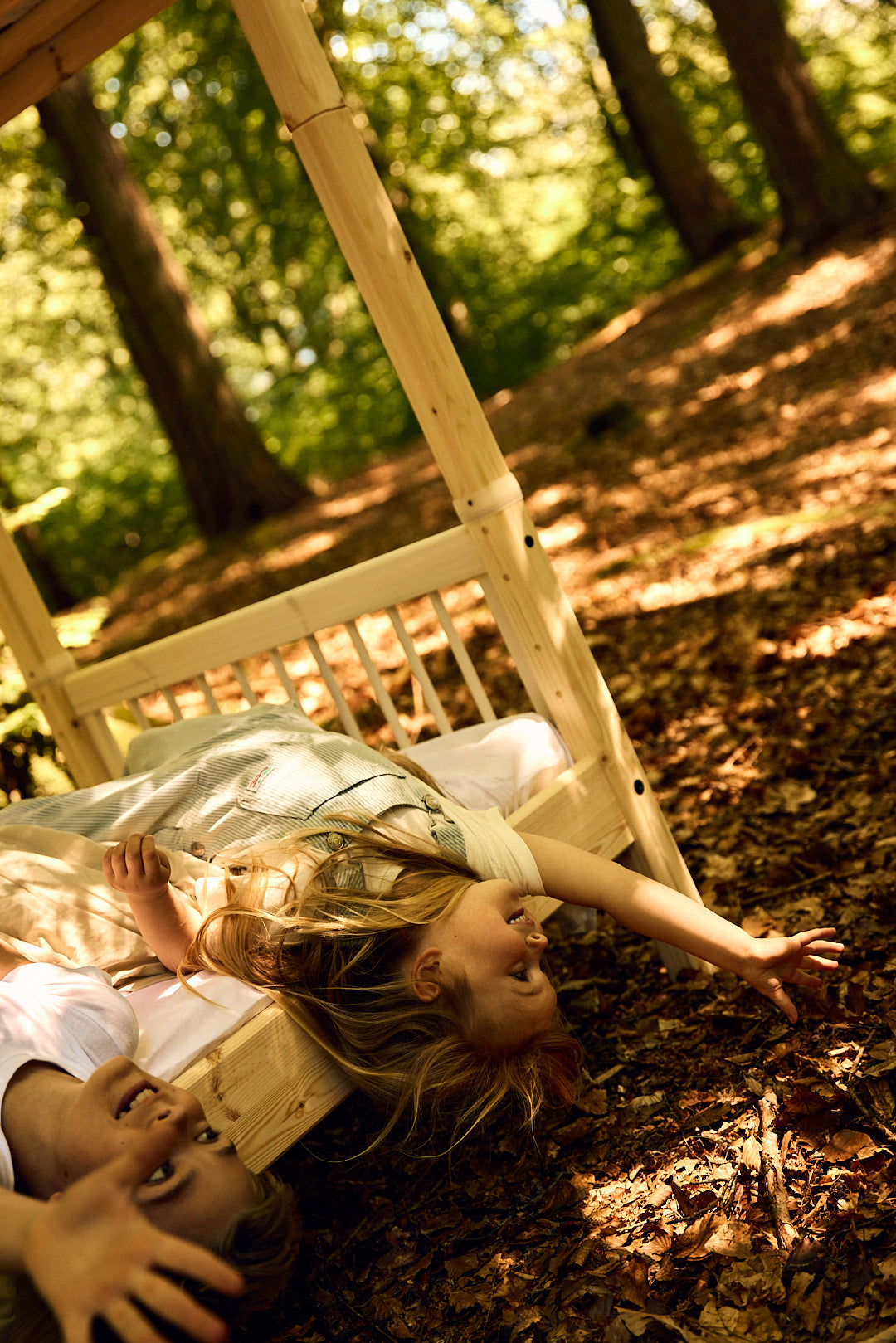 CLASSIC RAW Bunk Bed, Extra Height, 90x200 cm, Pinewood