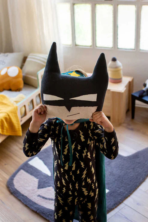 Knitted cushion BatBoy