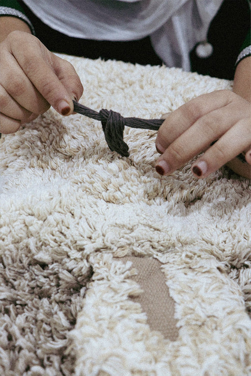 Washable Animal Rug Hedgehog