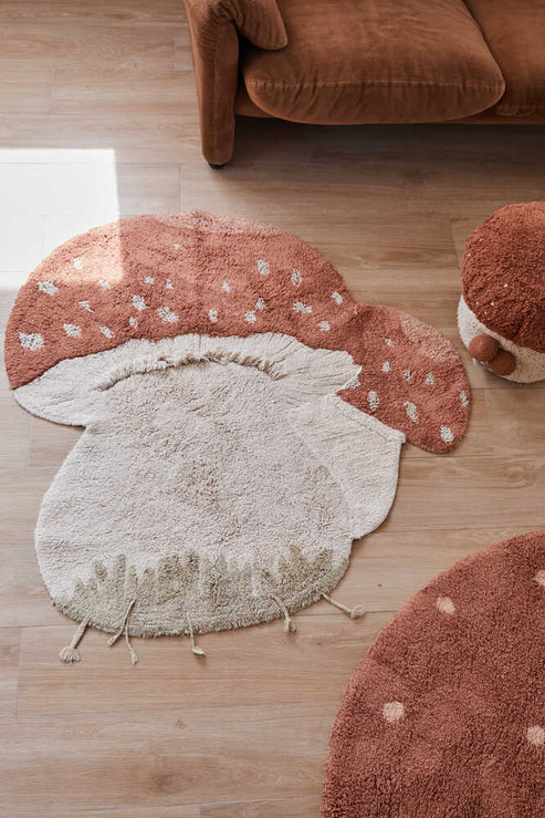 Washable rug Boletus