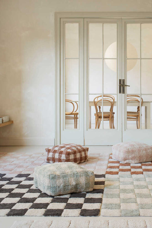 Washable rug Kitchen Tiles Rose