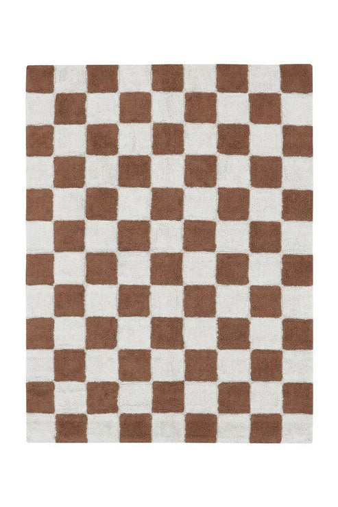 Washable rug Kitchen Tiles Toffee