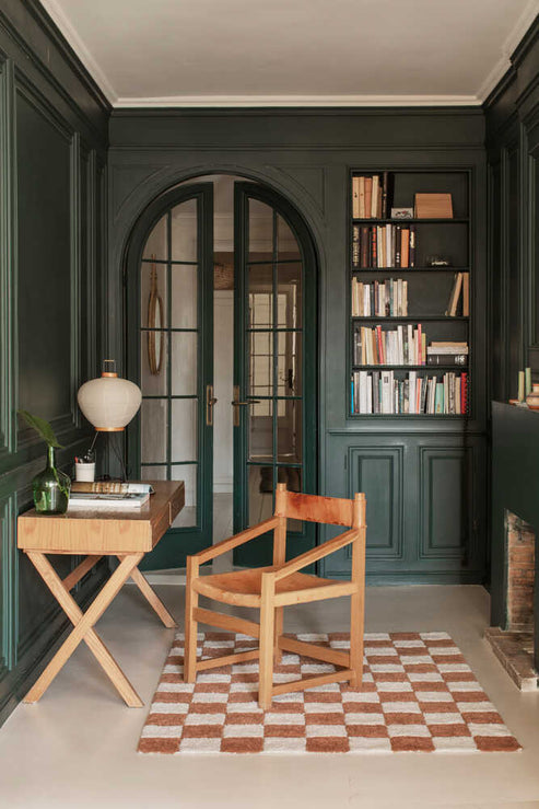 Washable rug Kitchen Tiles Toffee