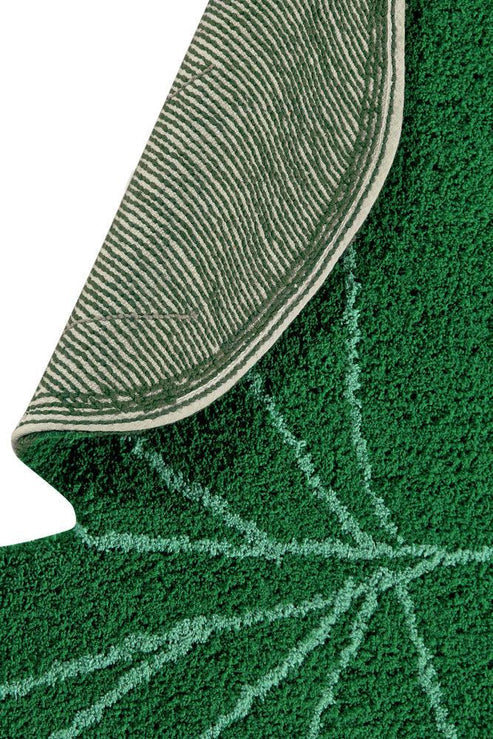 Washable Rug Monstera Leaf