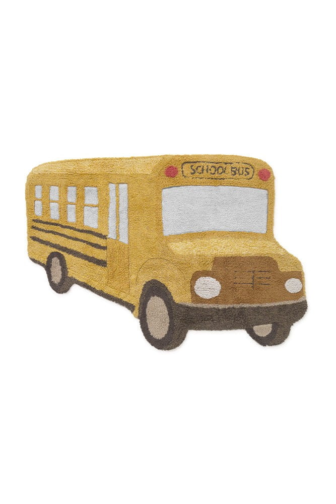 WASHABLE RUG SCHOOL BUS 130x90cm