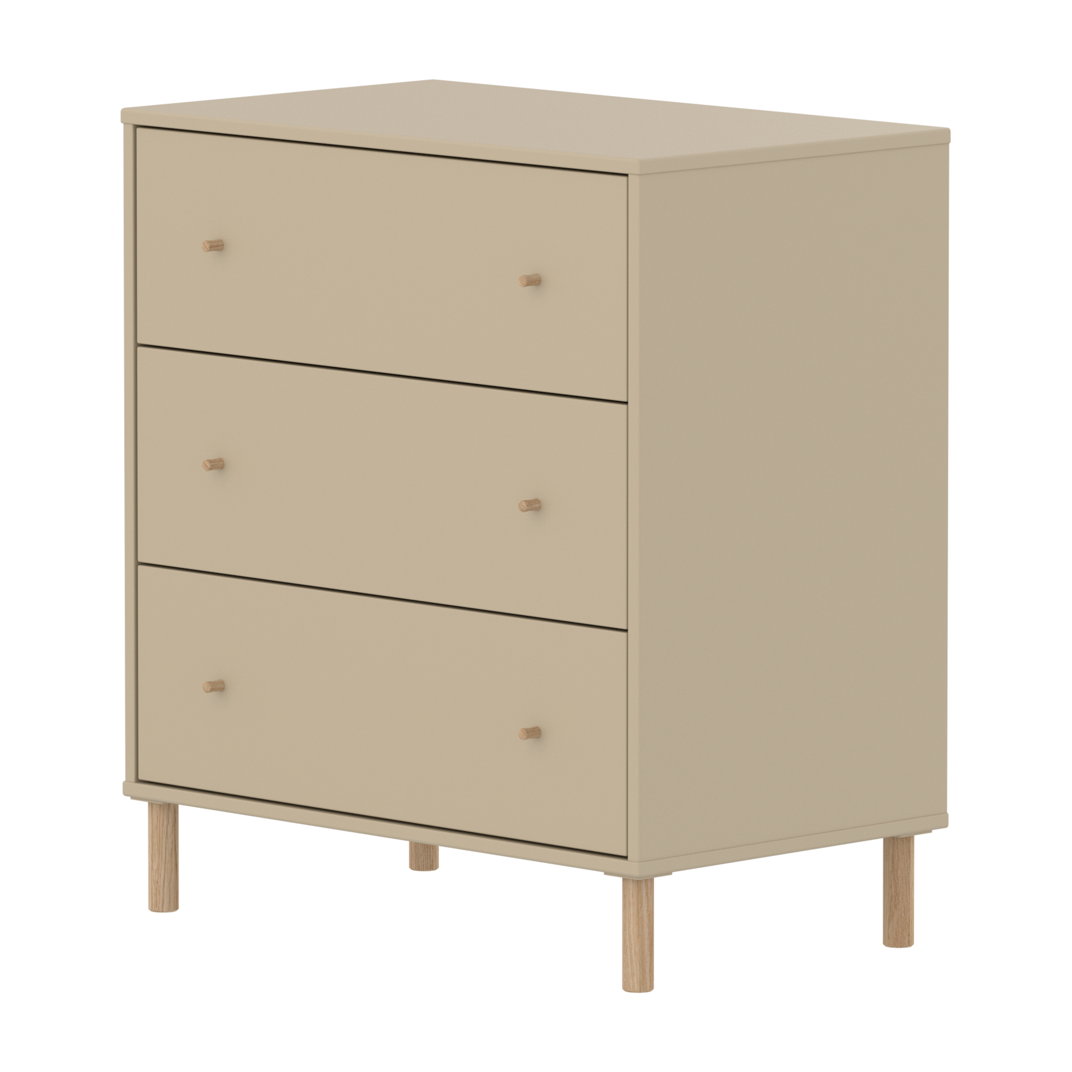SAGA Chest of Drawers (Oak Legs)