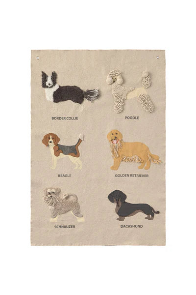 WALL HANGERS DOGS