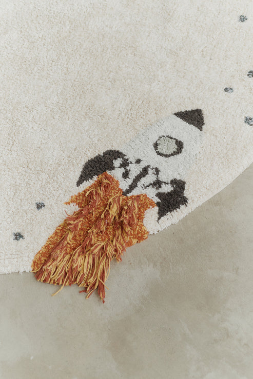 Washable Rug Interstellar Journey